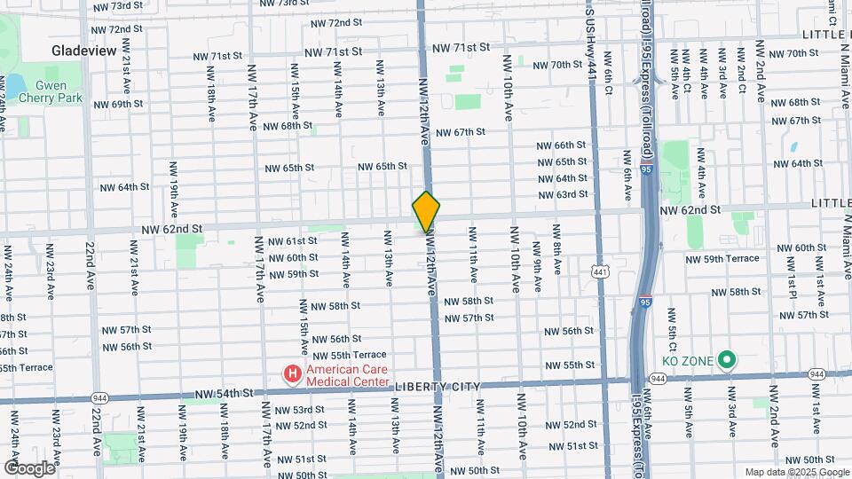 1202 NW 61st St Map and Location Details