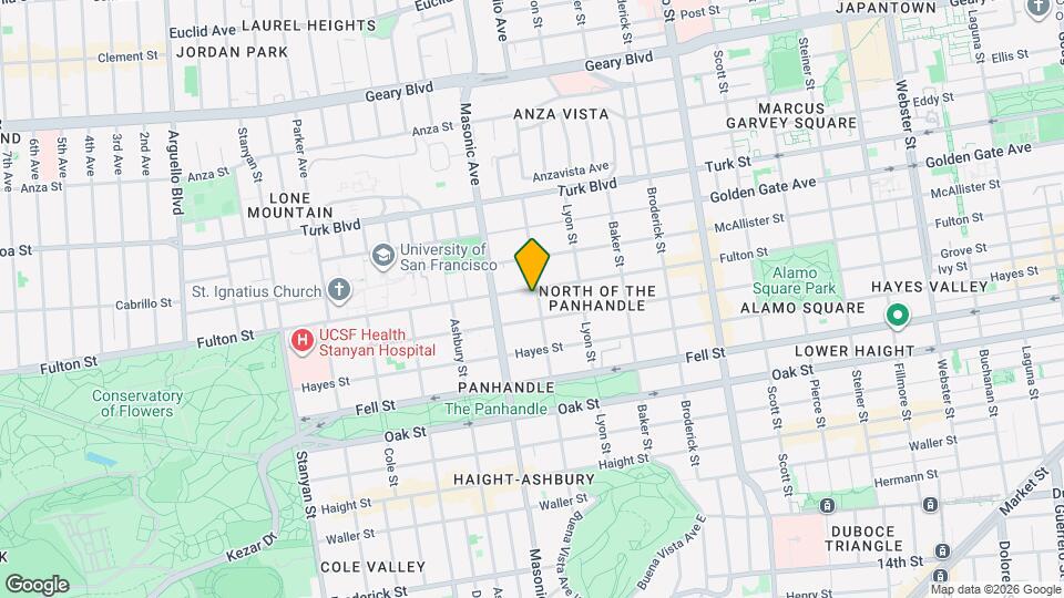 645 Central Ave Map and Location Details