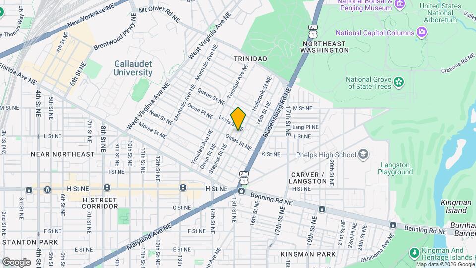 1412 Holbrook St NE Map and Location Details