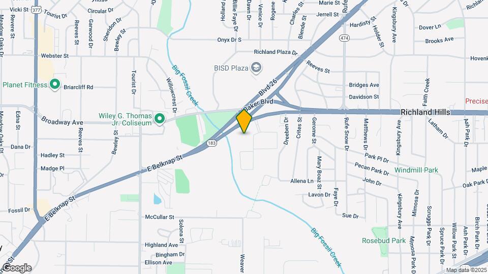 Jefferson Drove Map and Location Details