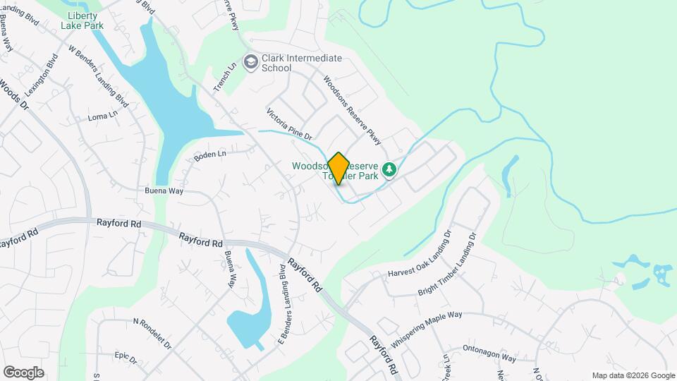 4603 Silver Moon Dr Map and Location Details