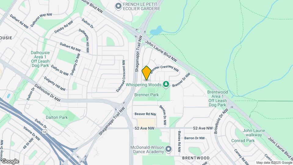 3600 Brentwood Map and Location Details