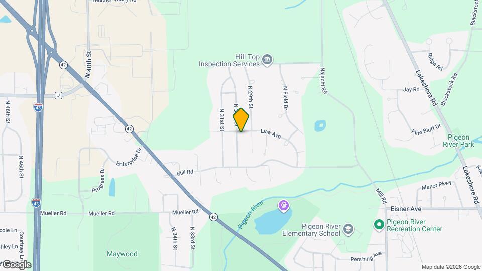 3933 N 30th St Mapa y Detalles de la Ubicación