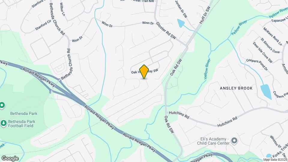 341 Oak Vista Ct Map and Location Details