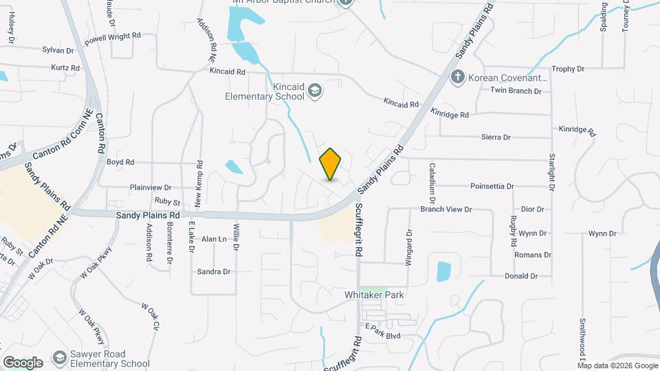 1461 Rosewood Creek Dr Map and Location Details