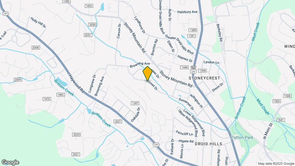 325 Comet Dr Map and Location Details