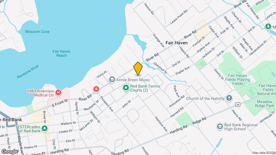 32 Lake Ave Map and Location Details