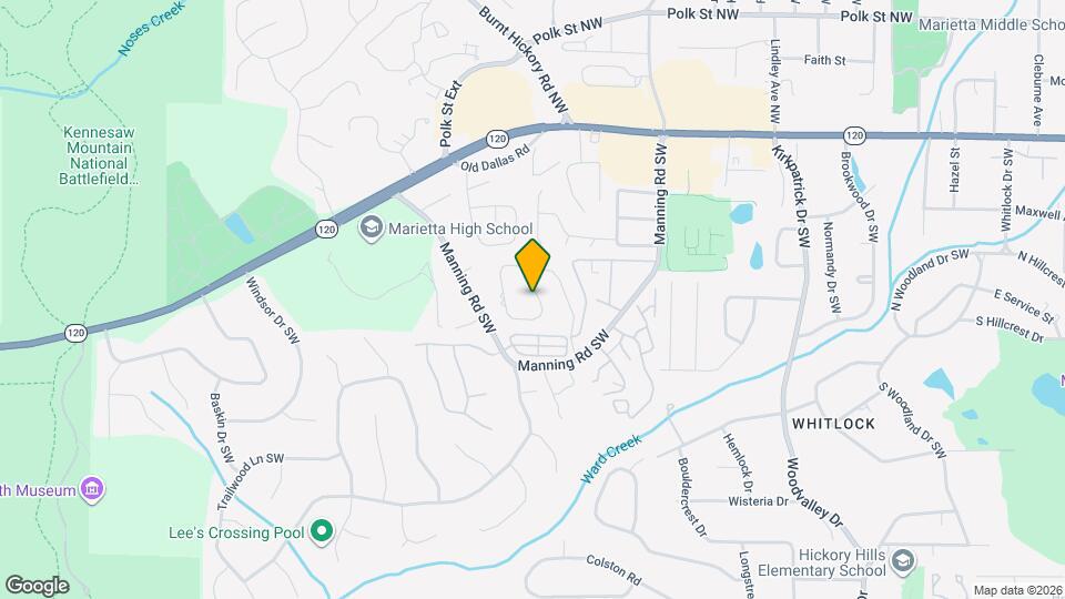 102 Kimberly Way SW Map and Location Details