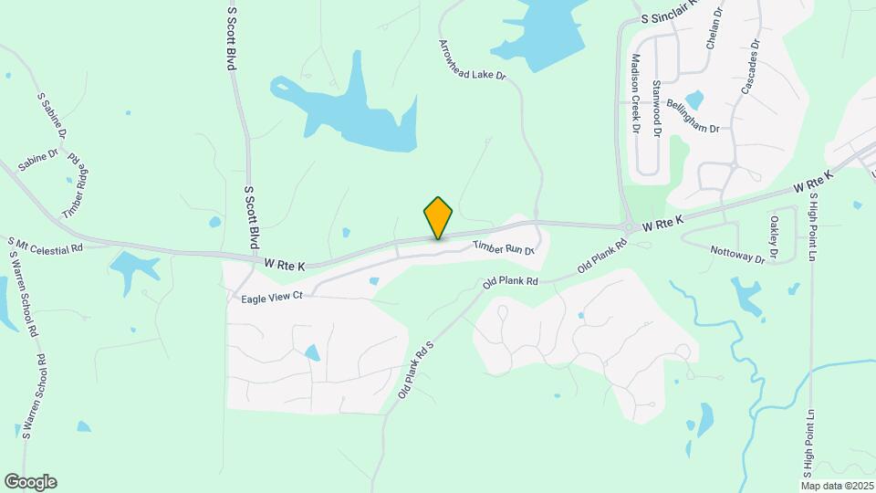 3505 Timber Run Dr Map and Location Details