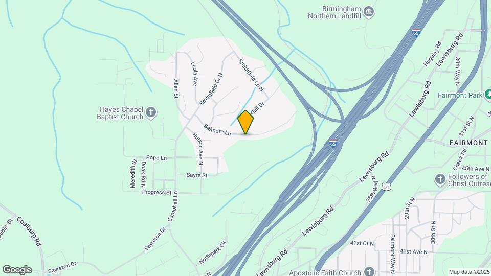 2269 Belmore Ln Mapa y Detalles de la Ubicación