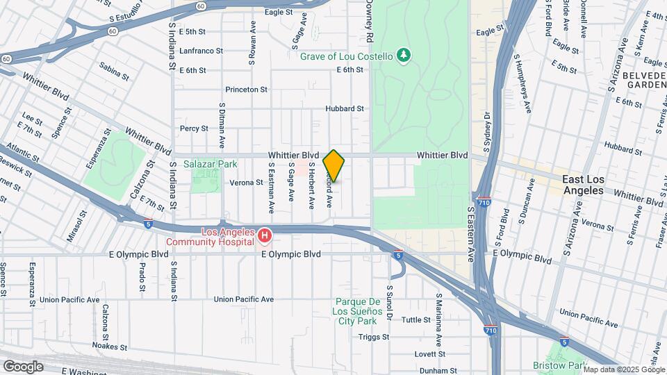 1002 S Record Ave Mapa y Detalles de la Ubicación