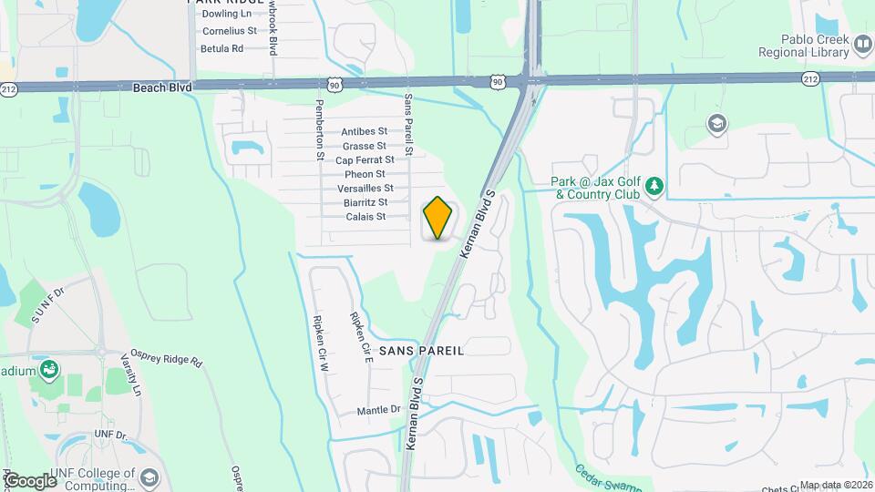 3737 Coastal Cove Cir Map and Location Details
