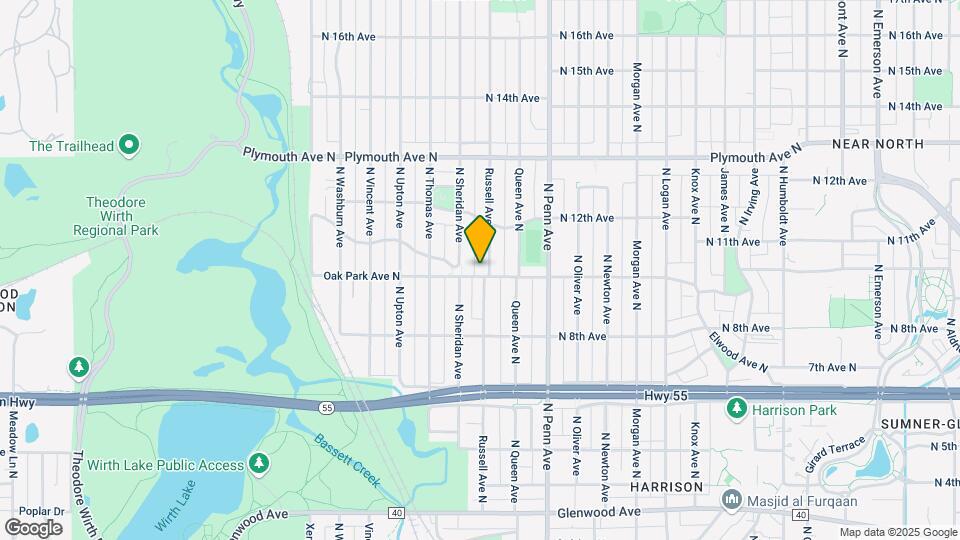 1001 Russell Ave N Mapa y Detalles de la Ubicación