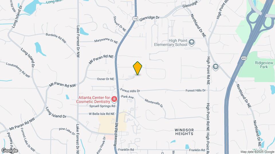 5151 Roswell Rd Map and Location Details