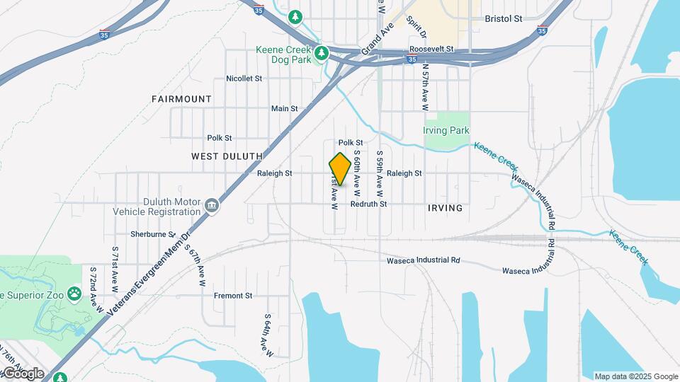 220 S 61st Ave W Map and Location Details