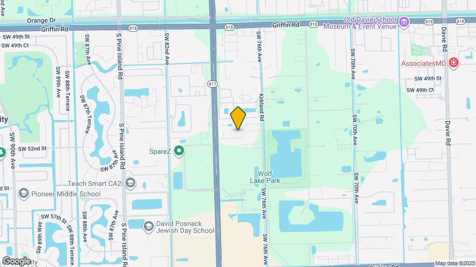 5228 SW 77th Way Map and Location Details