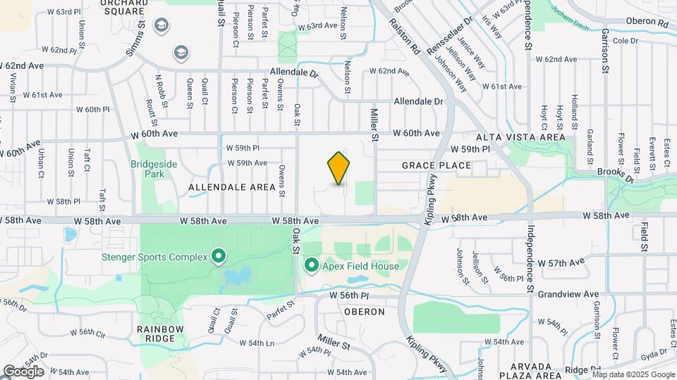 5859 Newcombe Ct Map and Location Details