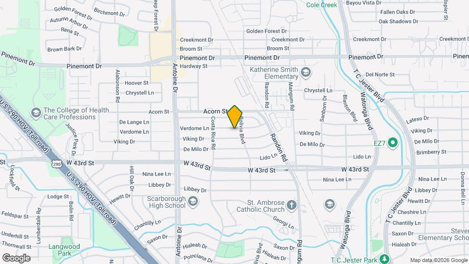 5109 Verdome Ln Map and Location Details