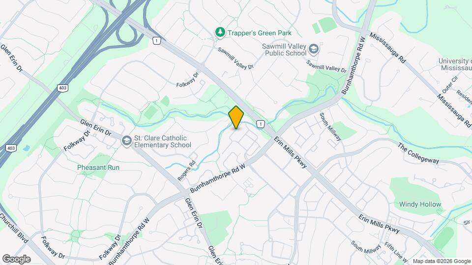 2199 Burnhamthorpe Rd W Map and Location Details