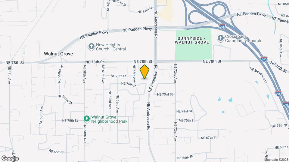 6620 NE 75th St Map and Location Details