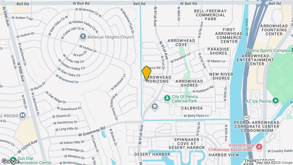 9235 W Marconi Ave Map and Location Details