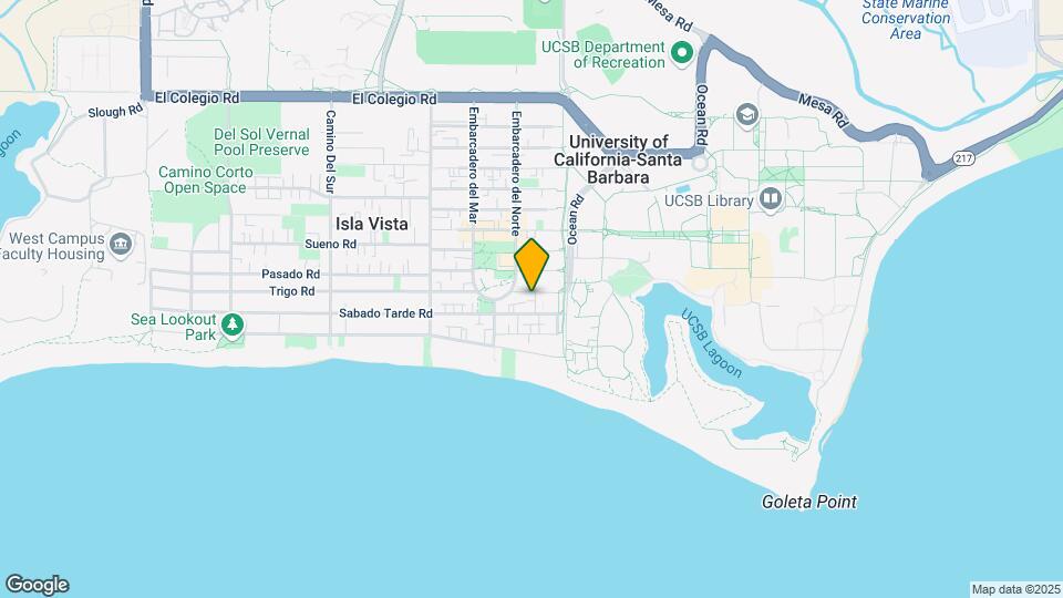 6523 Trigo Rd Map and Location Details