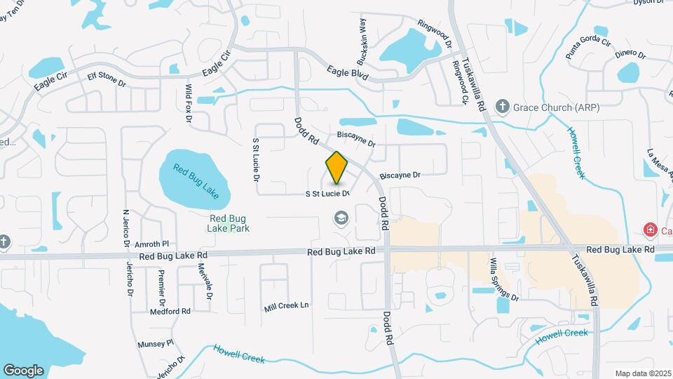 3598 S St Lucie Dr Map and Location Details