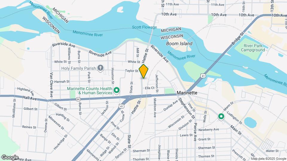 338 Hattie St Map and Location Details