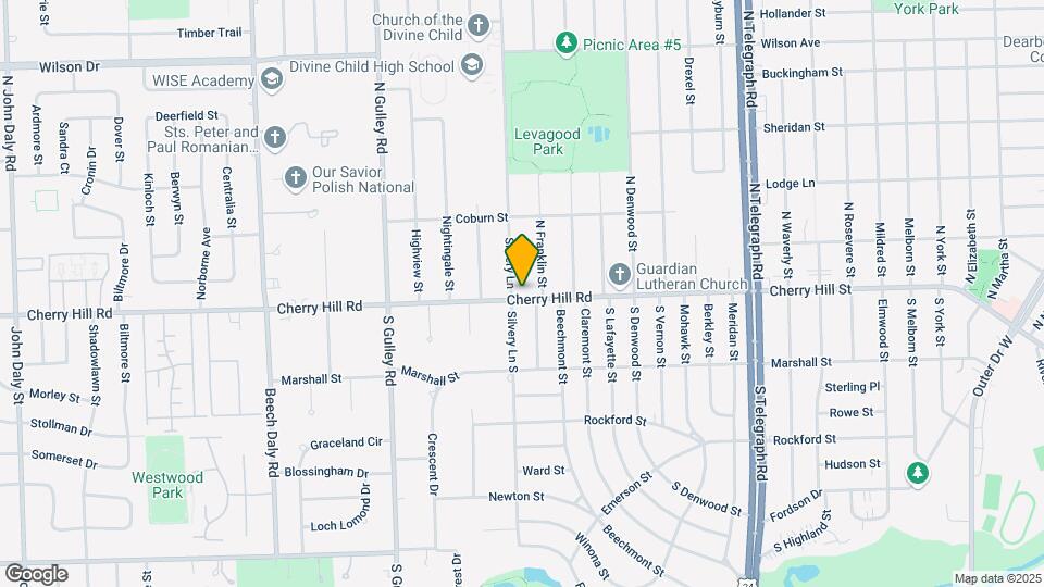 24940 Cherry Hill St Map and Location Details