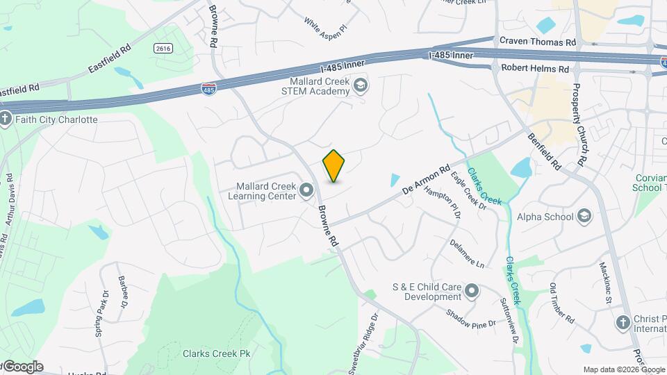 8802 Glenover Cir Map and Location Details