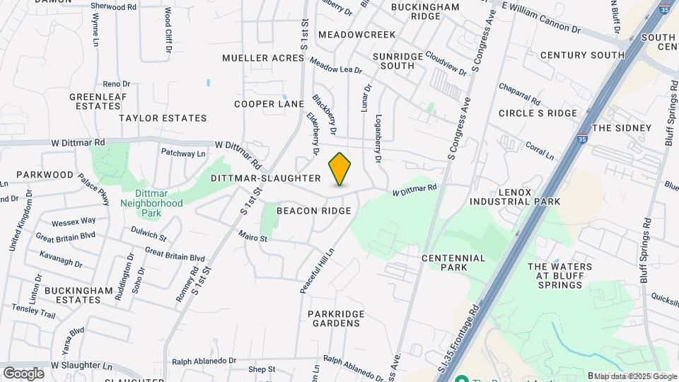 408 W Dittmar Rd Mapa y Detalles de la Ubicación