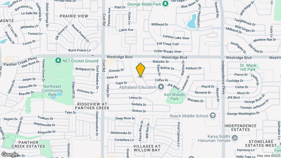 2120 Malone Dr Map and Location Details
