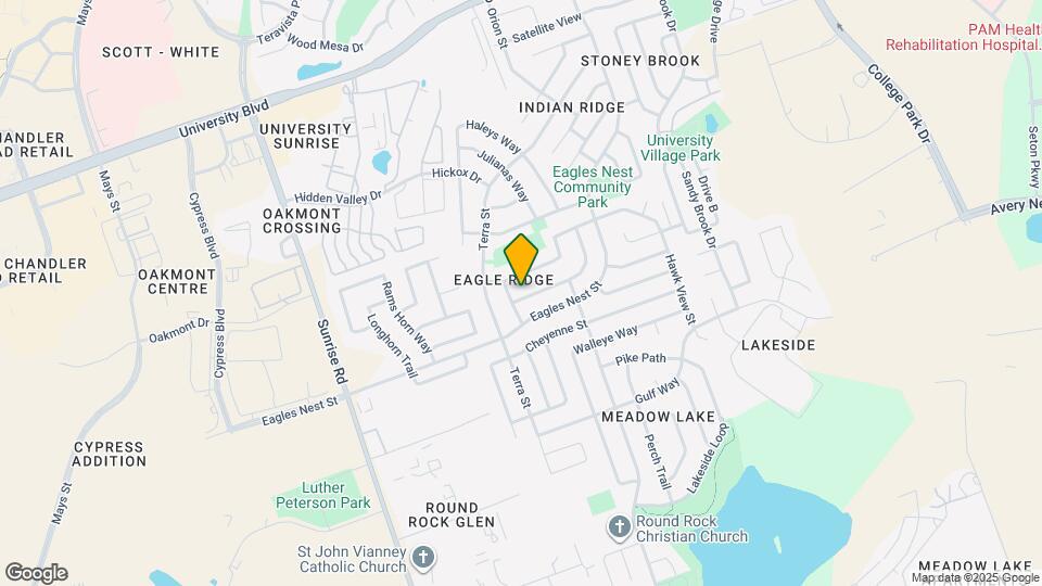 3602 Bird House Dr Map and Location Details