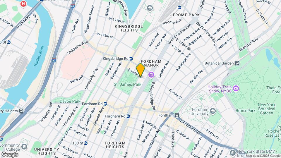 Quality Communities/2608 Creston Avenue Bronx Map and Location Details