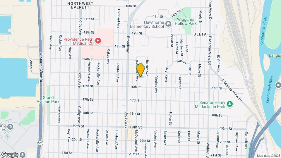 1511 McDougall Ave Map and Location Details