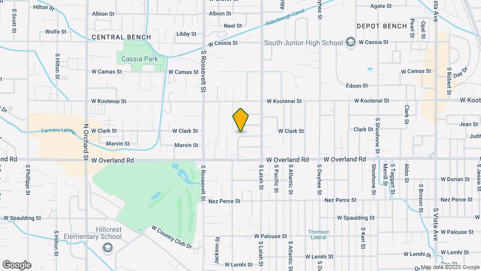 3906 Pershing Dr Map and Location Details