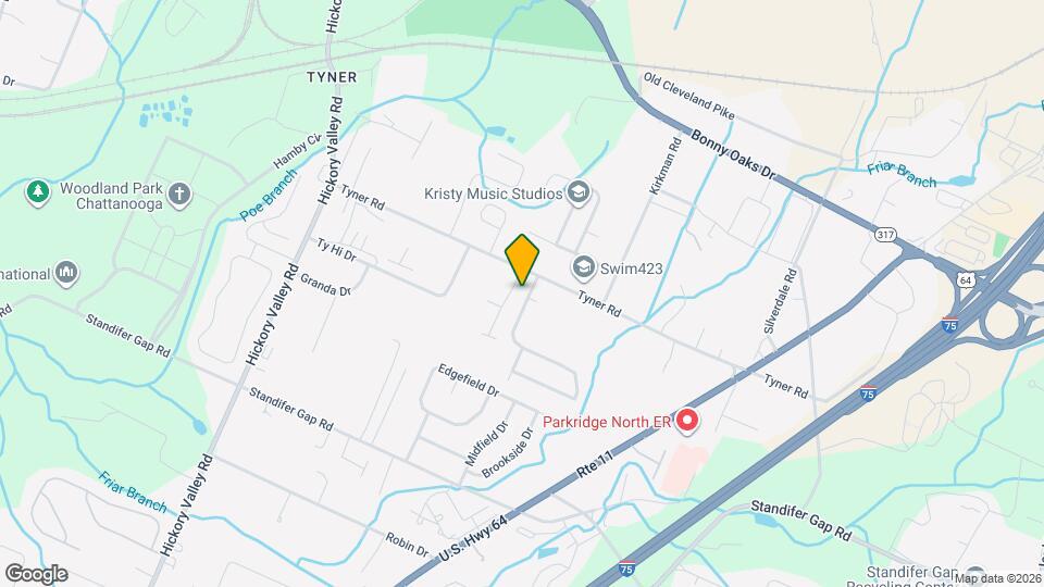 2733 Shepherd View Dr Map and Location Details