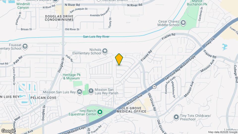 4309 Rawhide Way Map and Location Details