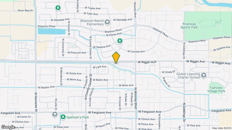 2921 N Crowe St Map and Location Details