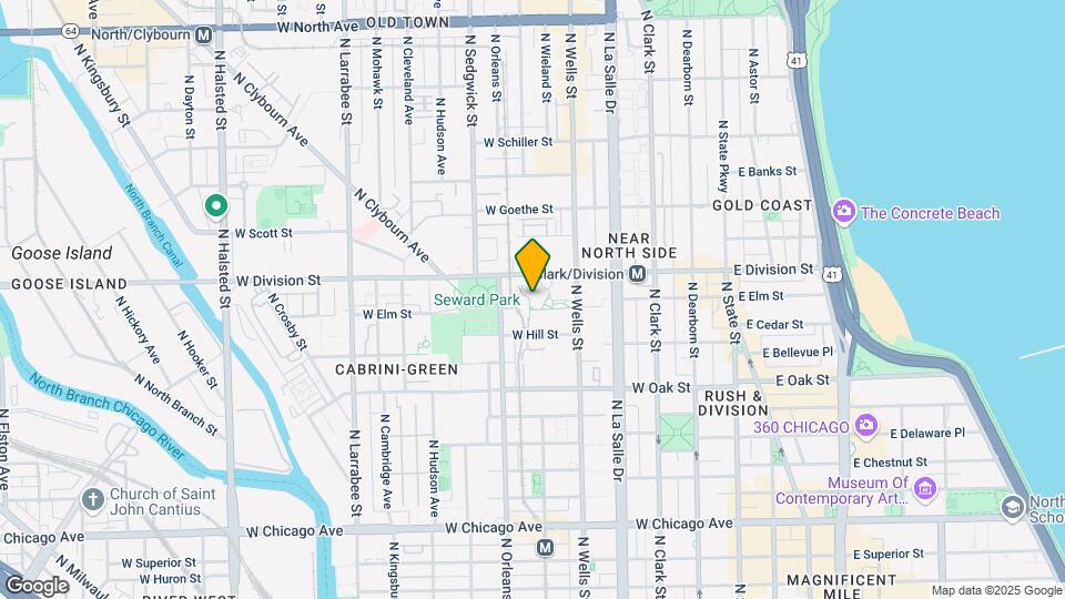 204 W Hill St Map and Location Details