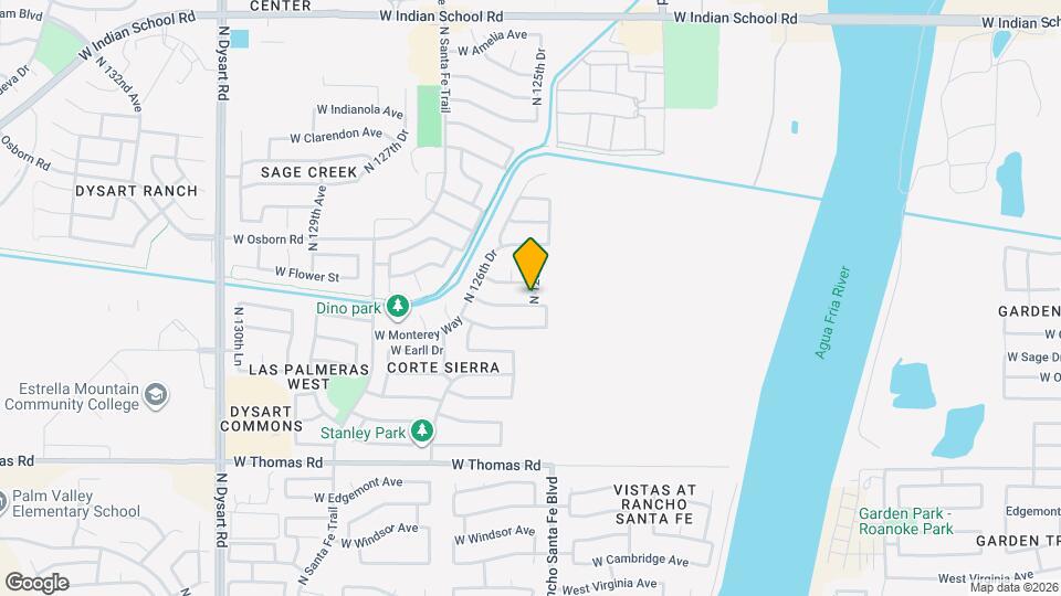 12566 W Cheery Lynn Rd Mapa y Detalles de la Ubicación