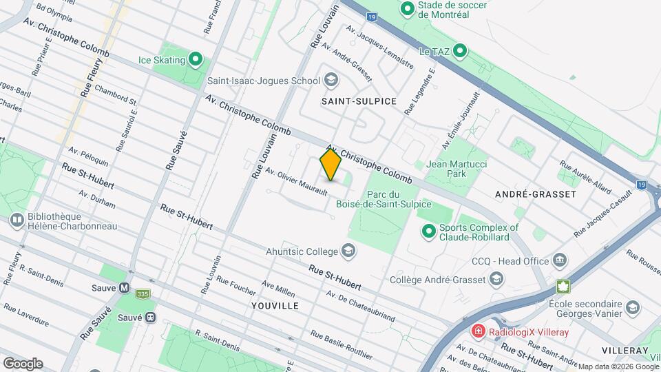 9240 Roland-Milette Av Map and Location Details