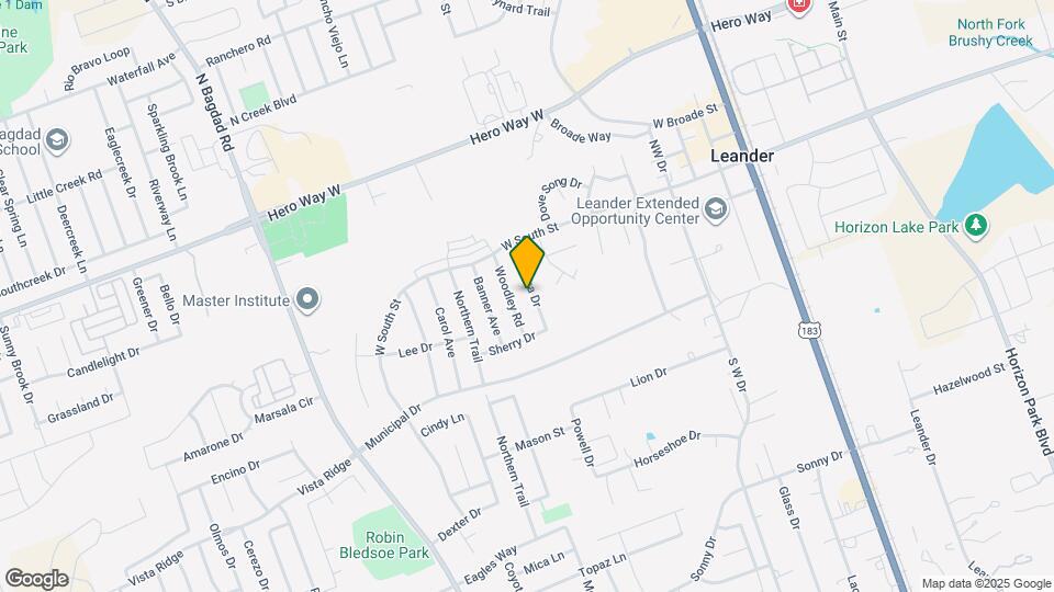 207 Mesa Dr Map and Location Details