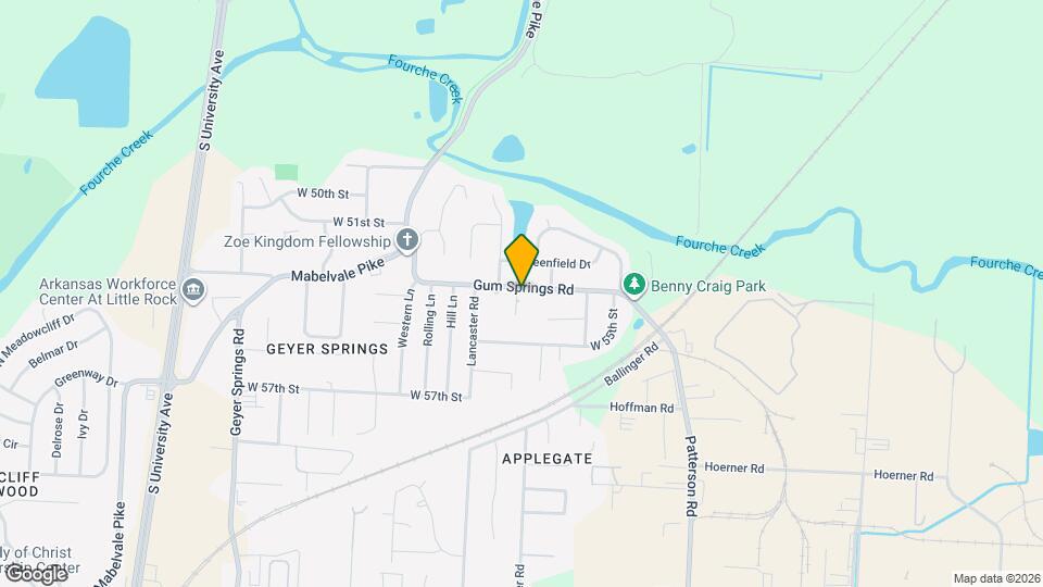 5005 Gum Springs Rd Mapa y Detalles de la Ubicación