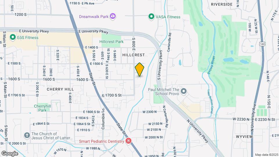 1591 S 800 E-Unit -1591 Map and Location Details