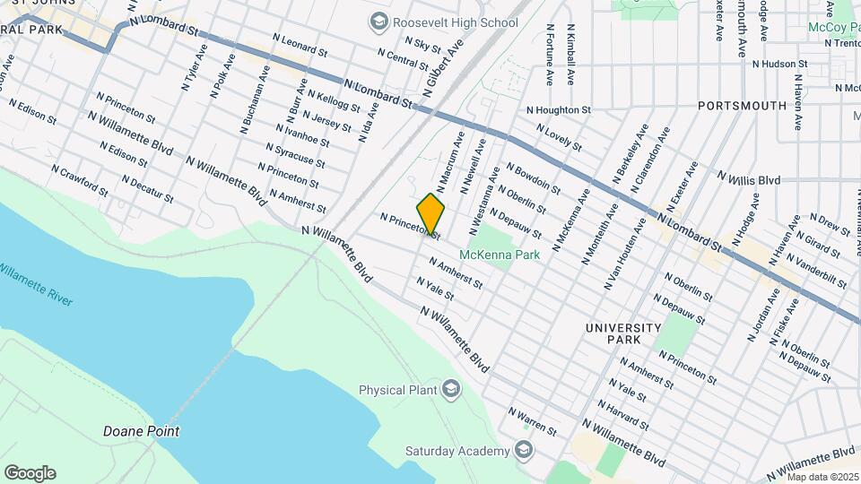 6532 N Princeton St Map and Location Details