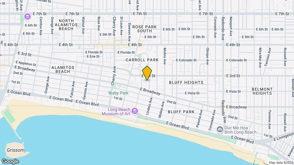 249 Lindero Ave, Unit 3 Map and Location Details