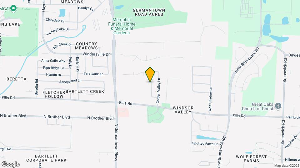 3465 Valley Chase Ln Map and Location Details