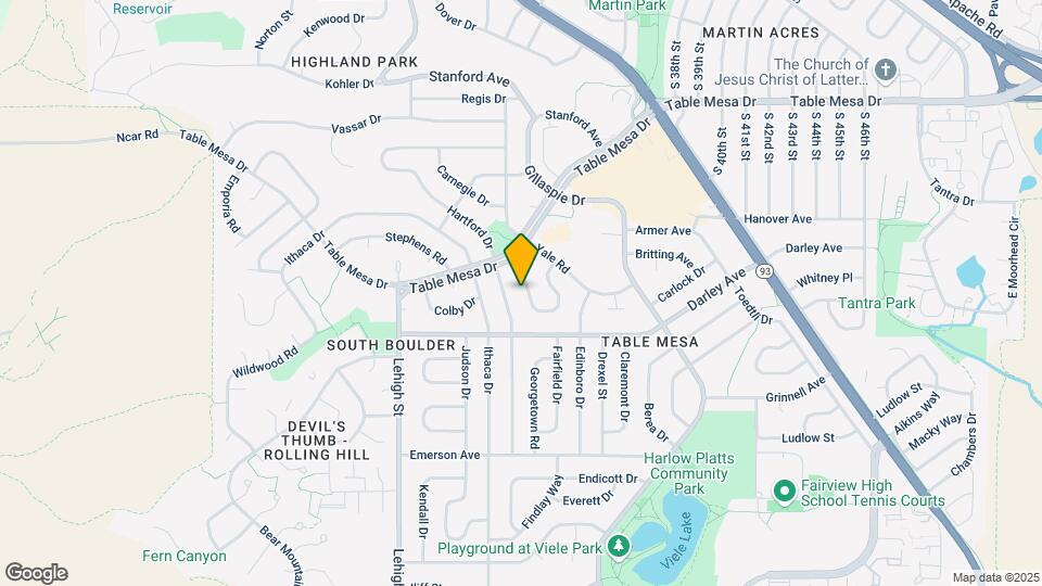 945 Miami Way Map and Location Details