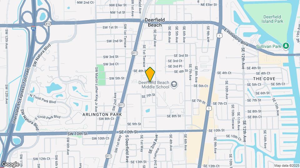 180 SE 5th Ct Map and Location Details